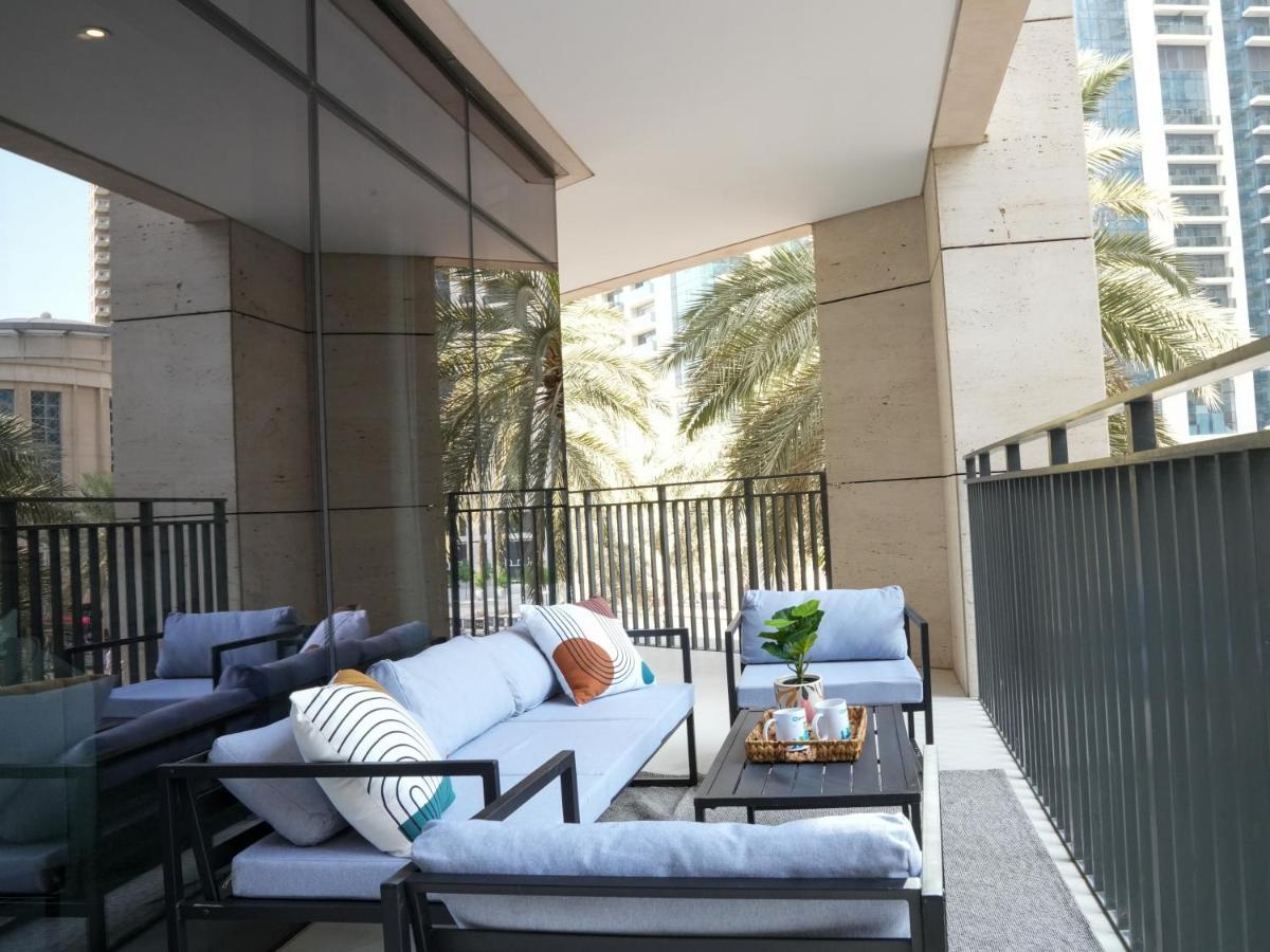Higuests - Elegant Apt With Terrace Minutes From Burj Khalifa Dubai Exterior foto